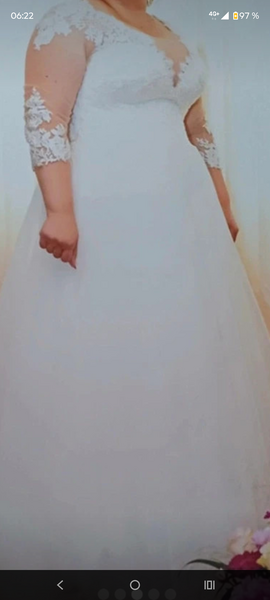 Rochie mireasa cu perle